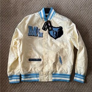 NWT Pro Standard Men’s Retro Varsity Jacket NBA Memphis Grizzlies